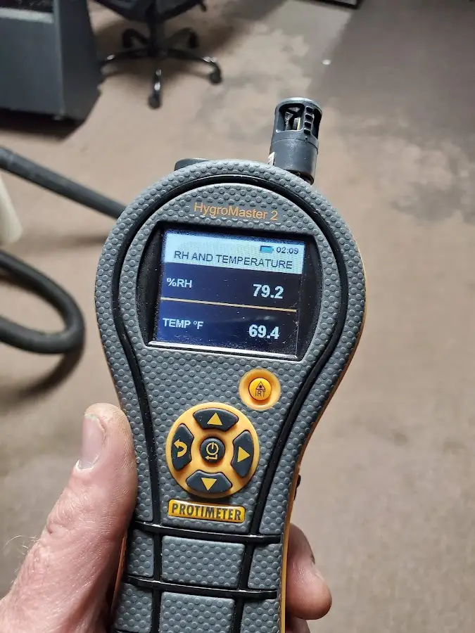 Moisture meter humidity assessment for Fire & Smoke Damage Restoration in Hazle
